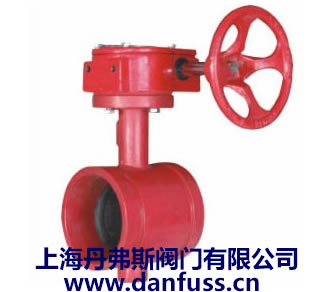 渦輪溝槽蝶閥 渦輪溝槽蝶閥