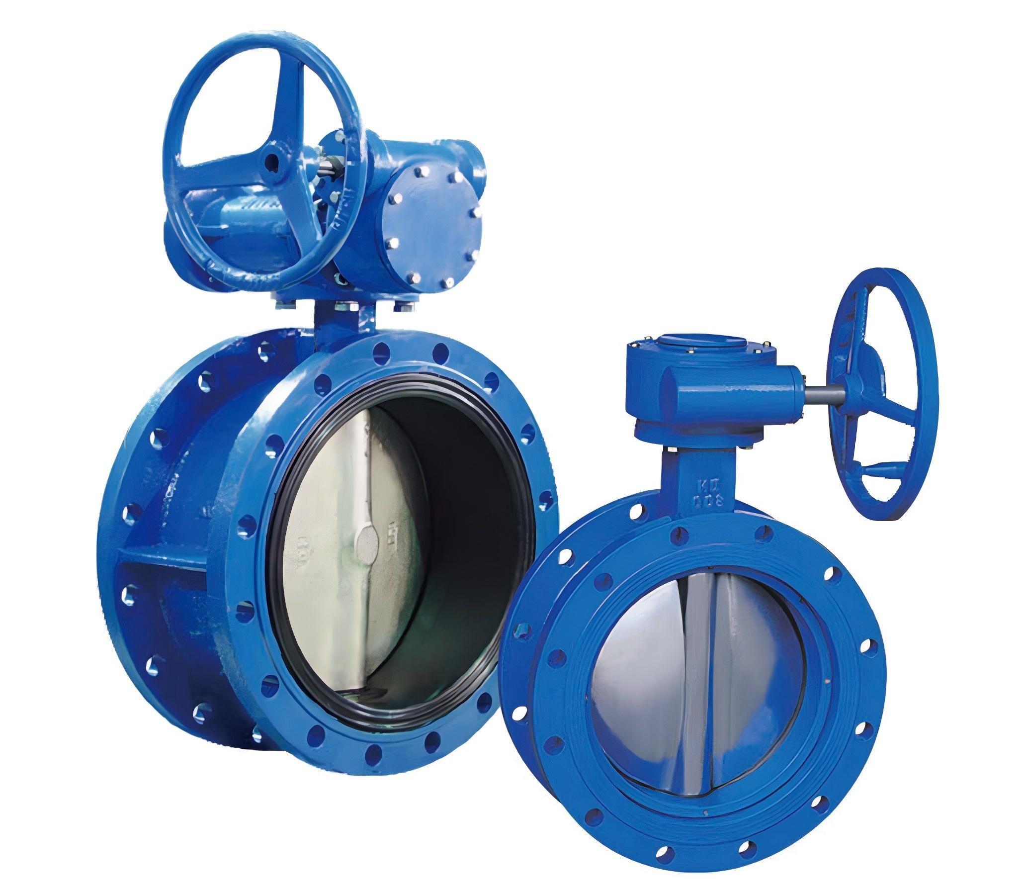 蝸輪法蘭蝶閥 蝸輪法蘭蝶閥